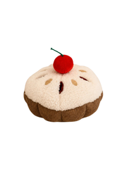 Cherry Bakewell Tart Interactive Dog Toy