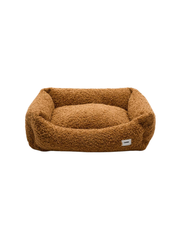 Snozy Dog Bed Cushion – Mustard Fleece
