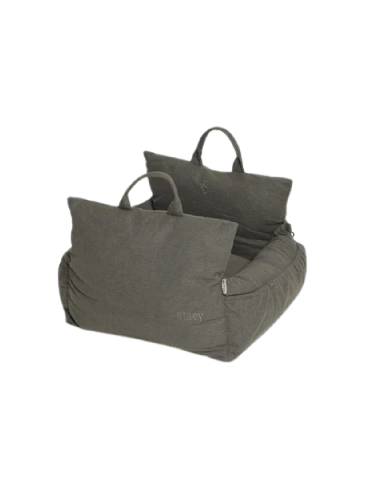 3-in-1 Dog Car Seat & Carrier – Taupe