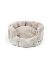 Supersoft Round Softbed – Light Grey