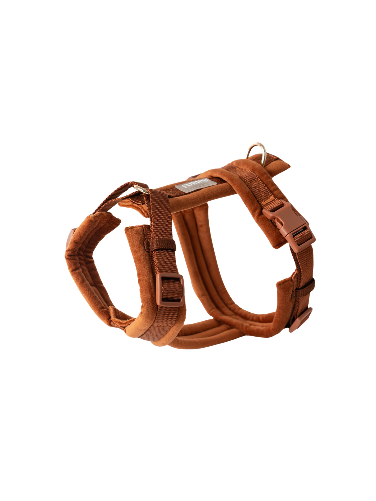 Velvet Dog Harness - Clay