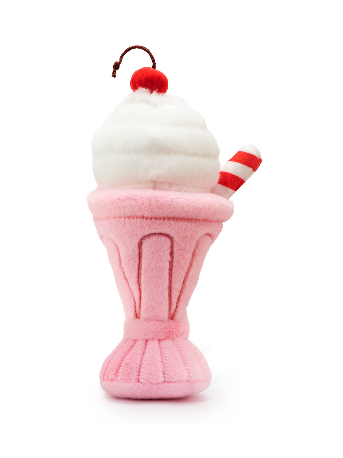 Strawberry Milkshake Interactive 2-in-1 Bounce Dog Toy