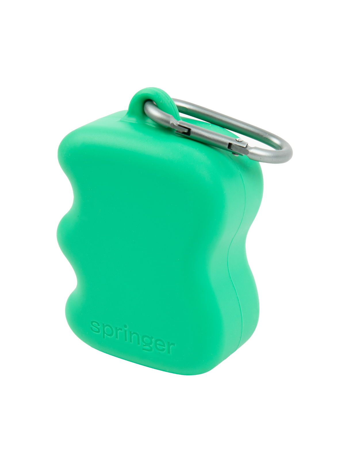 Silicone Treat Pouch Dispenser - Green