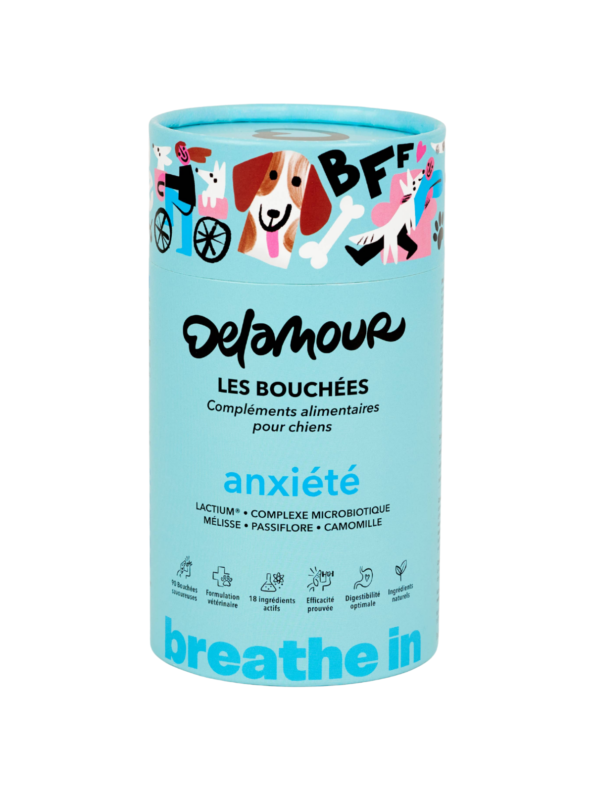 Les Bouchées – 90 Chews to Fight Anxiety (270g)