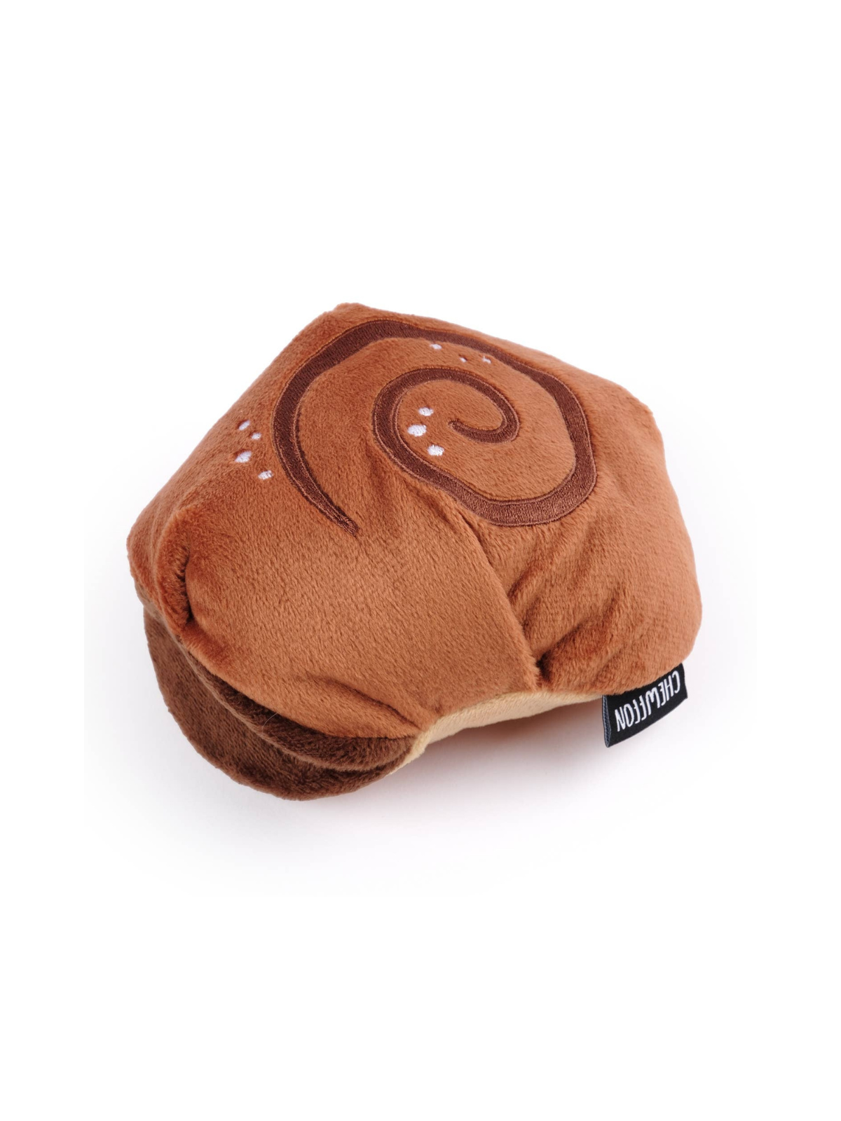 Cinnamon Roll Squeaky Snuffle Dog Toy