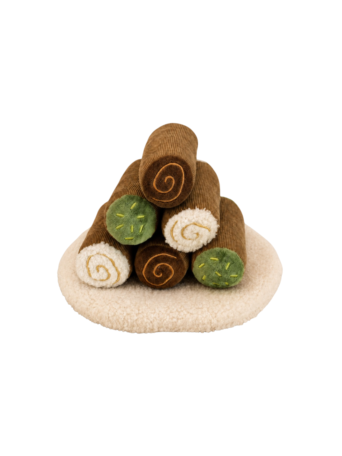 Cannoli Pyramid Interactive Dog Toy