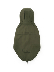 Olive Dog Raincoat