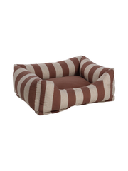 Zahia Memory Foam Dog Bed – Mocha & White
