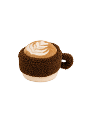 Flat White Cup Interactive Dog Toy
