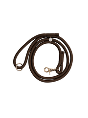 Braided Rope Leash - Brown