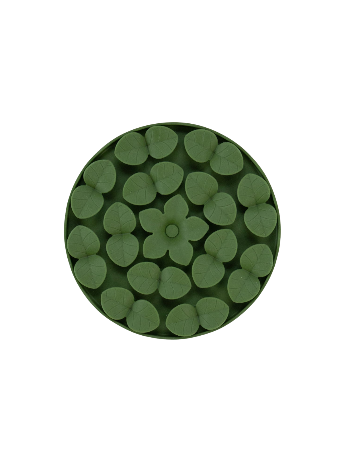 Circle Enrichment Snuffle Mat – Army Green