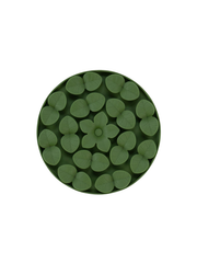 Circle Enrichment Snuffle Mat – Army Green