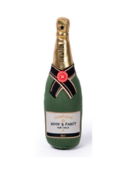 Champagne Bottle Dog Toy