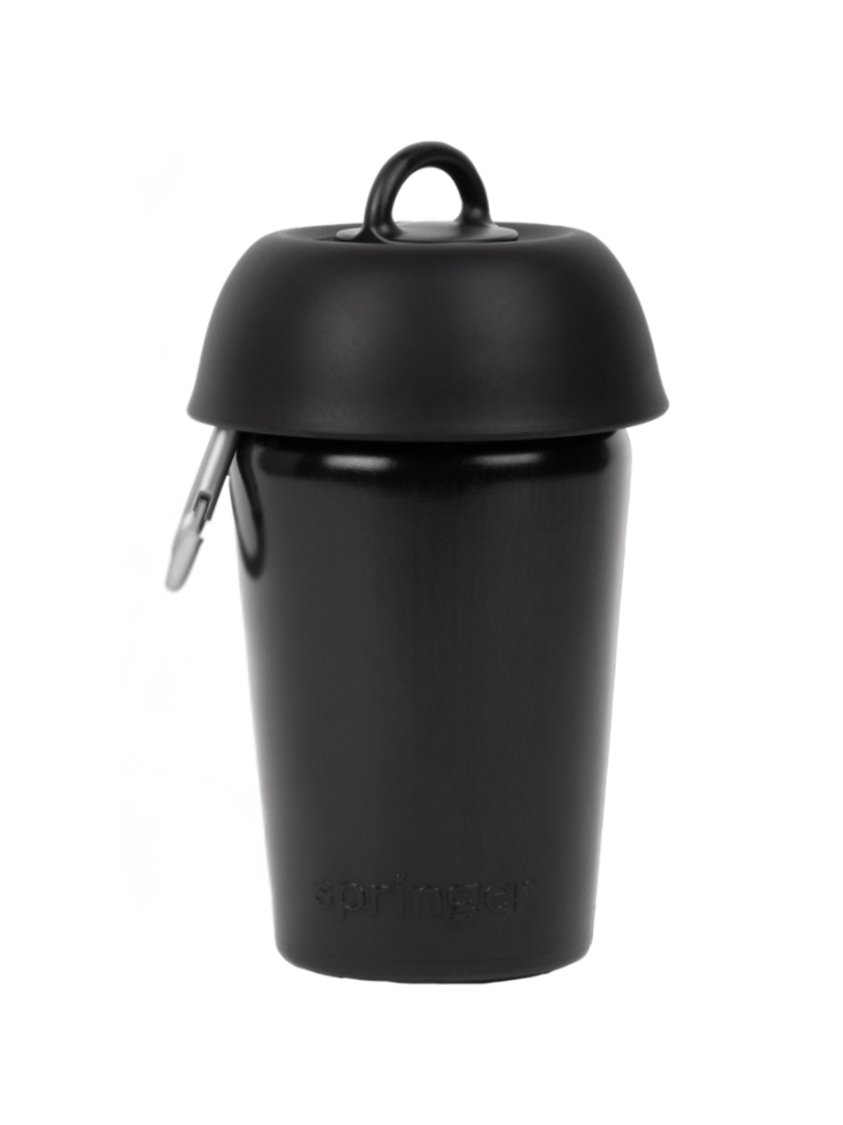 Travel Water Bottle (600ml) – Black