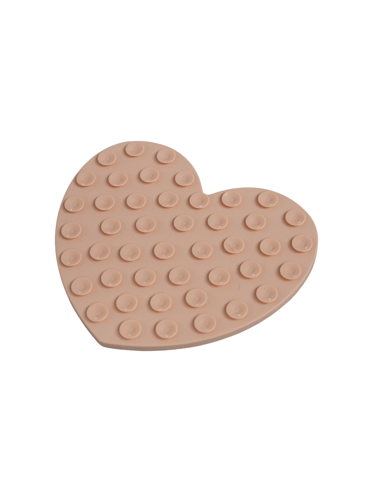 Blush Pink Heart Shaped Enrichment Lick Mat