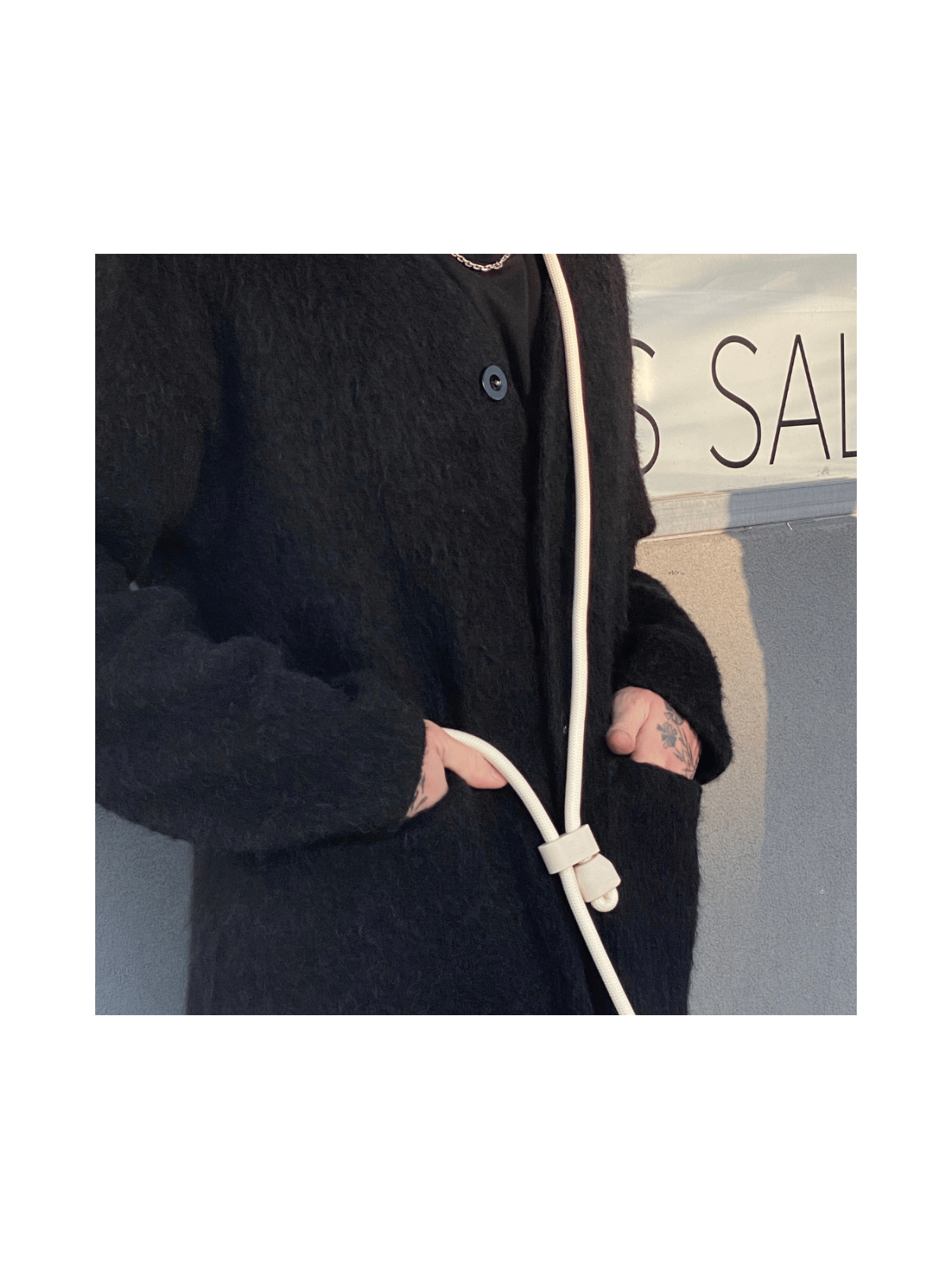 Handsfree Leash – Cream