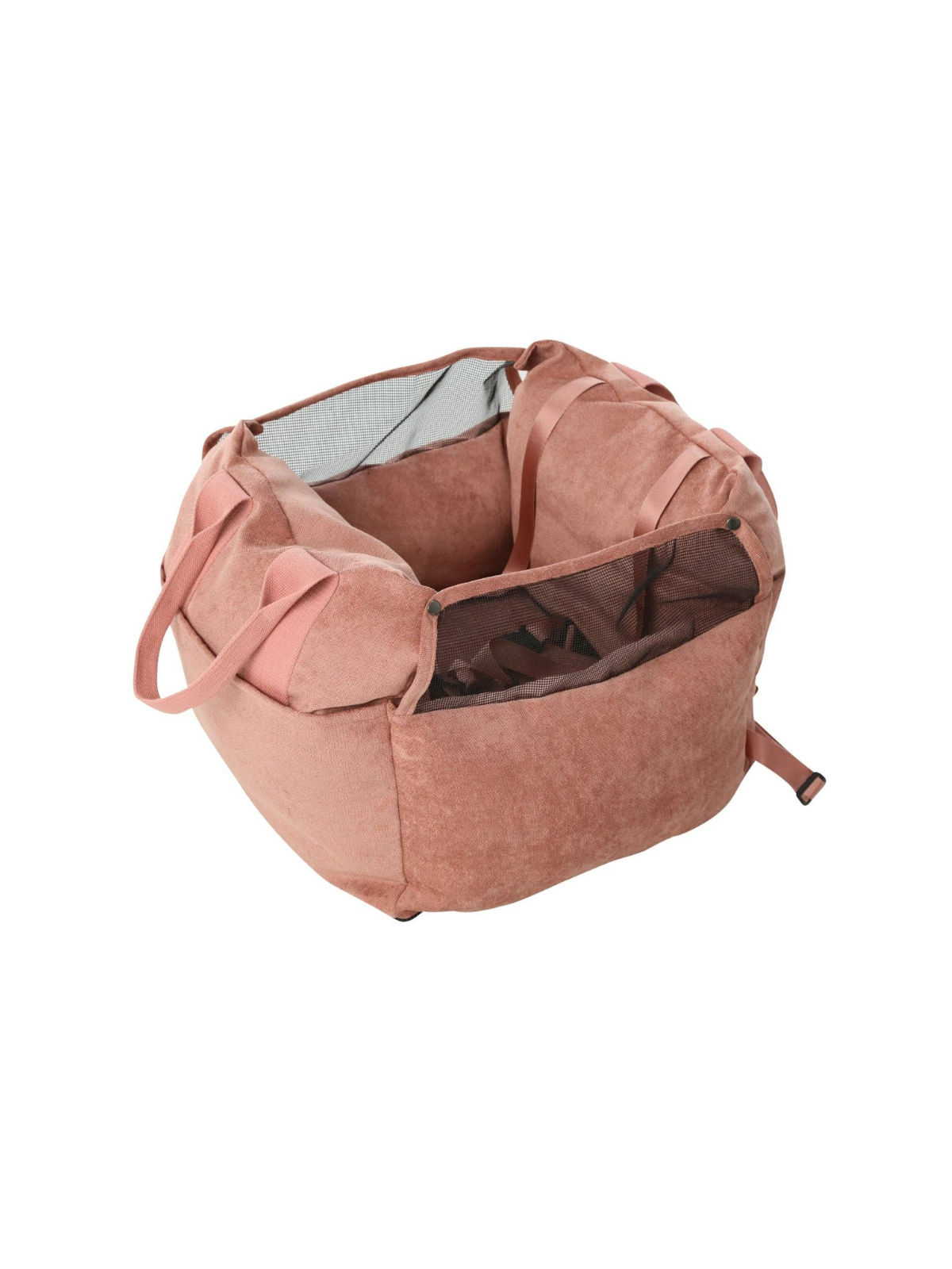 Puff Guard Dog Car Seat - Pink