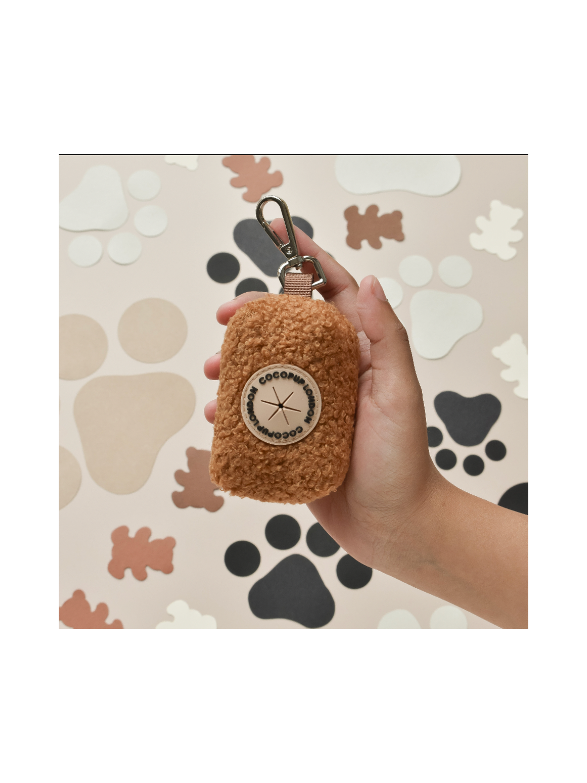 Teddy Poop Bag Holder – Paddington Brown