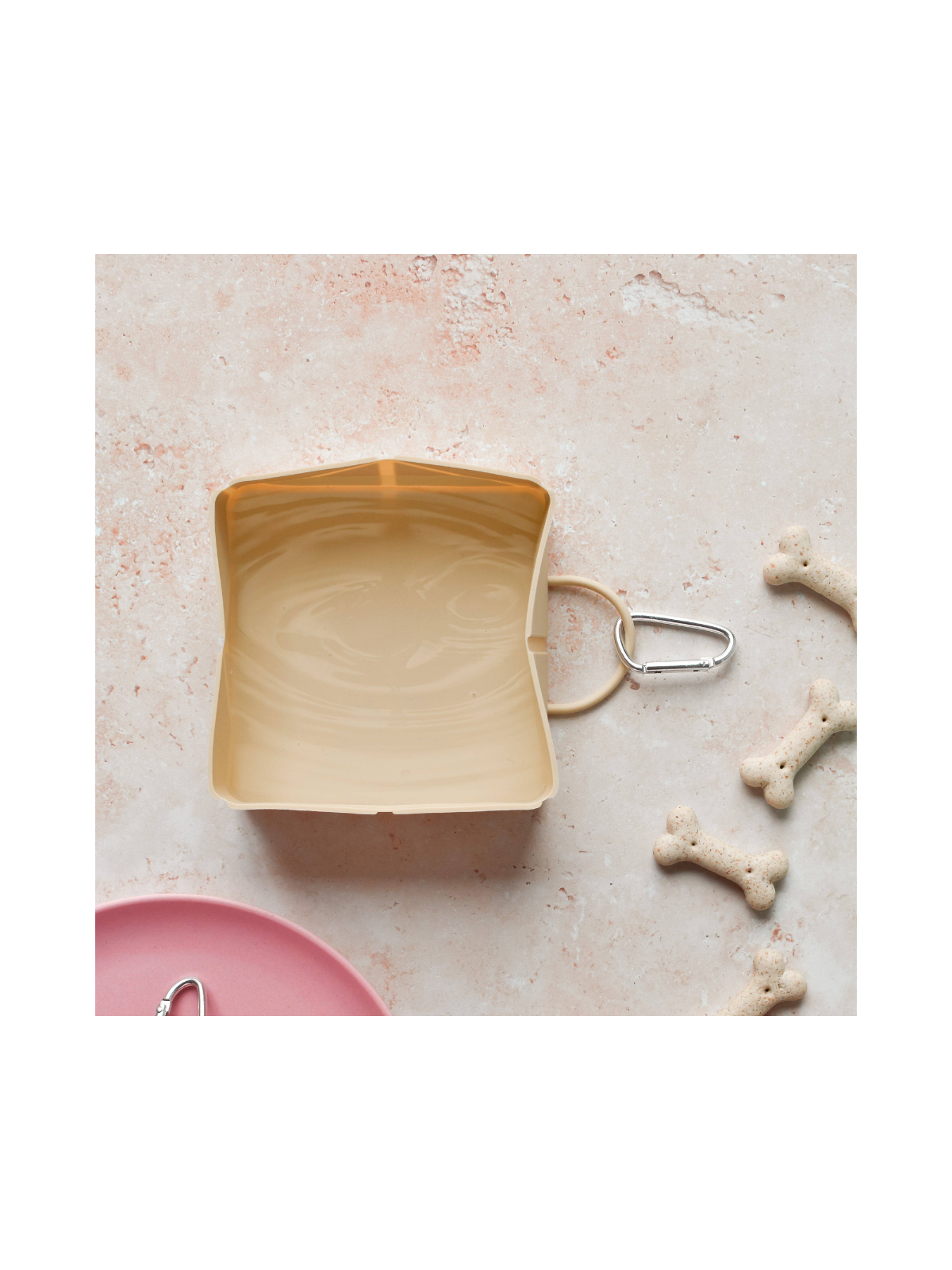 Foldable Travel Bowl - Nude