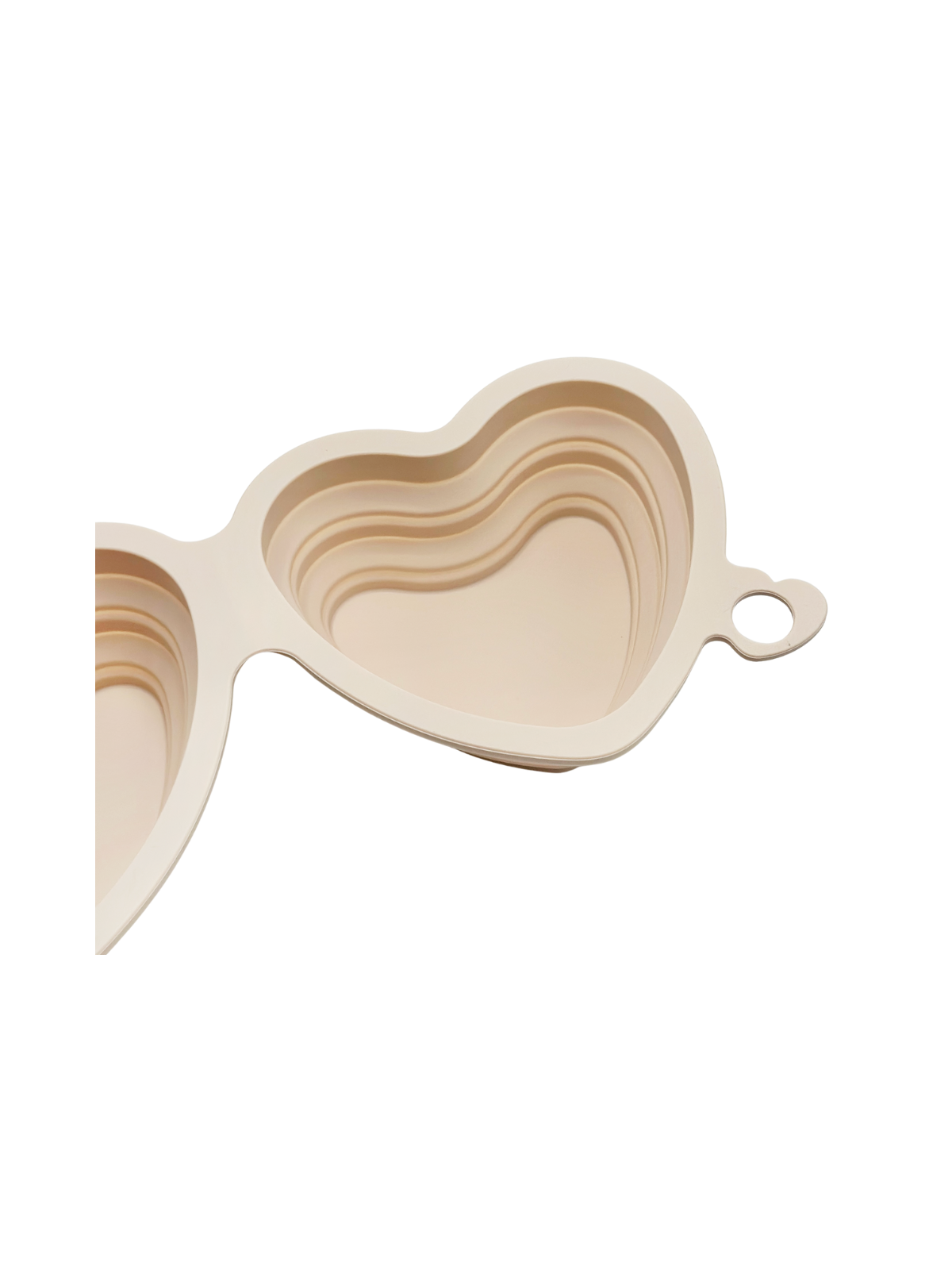 Double Heart Collapsible Dog Bowl – Pink