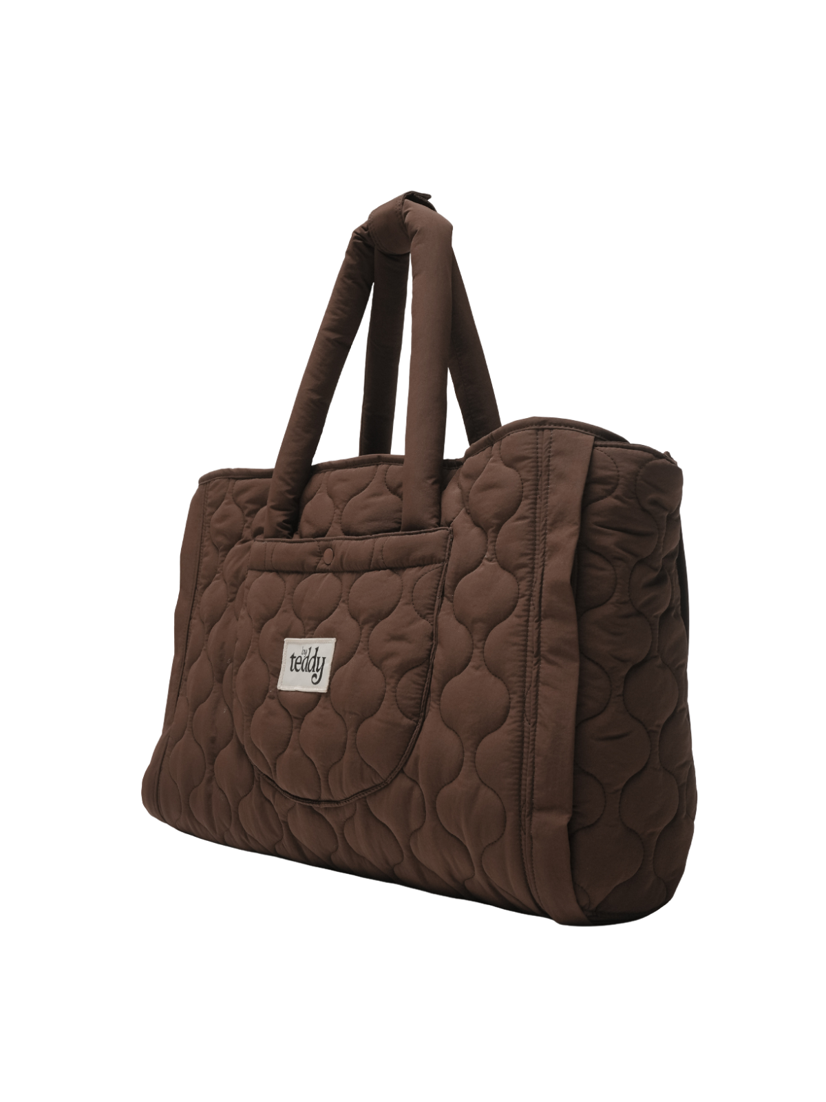 Quilted Settle Mat Tote – Chocolate