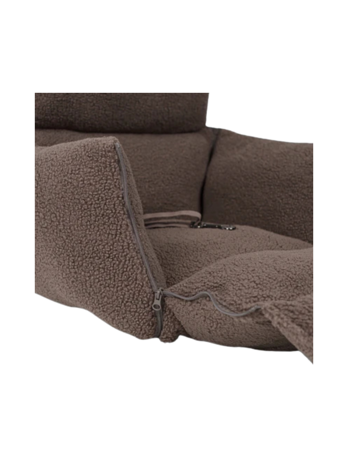 3-in-1 Dog Car Seat & Carrier – Teddy Brown