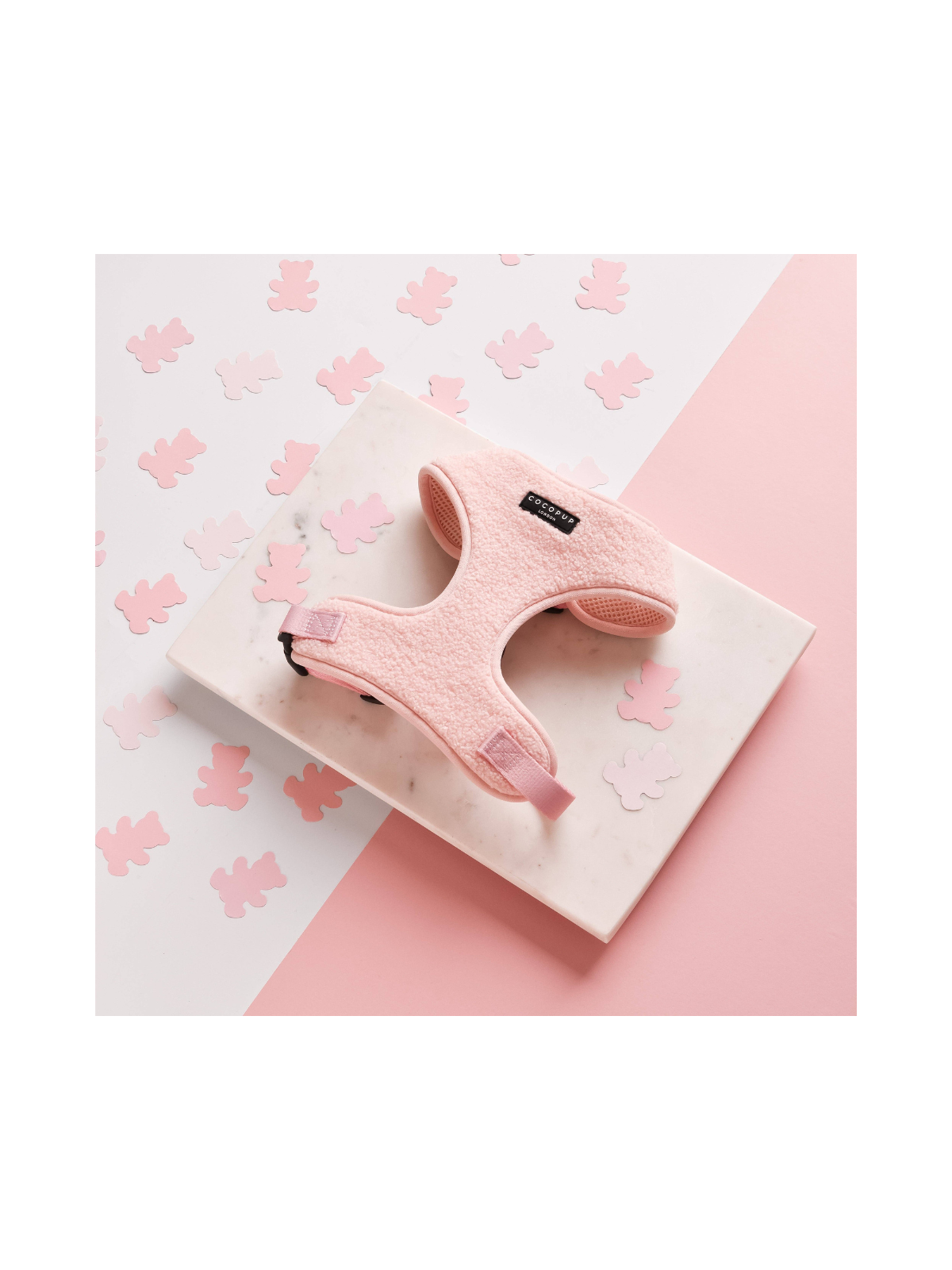 Teddy Adjustable Neck Harness – Love-A-Lot Pink