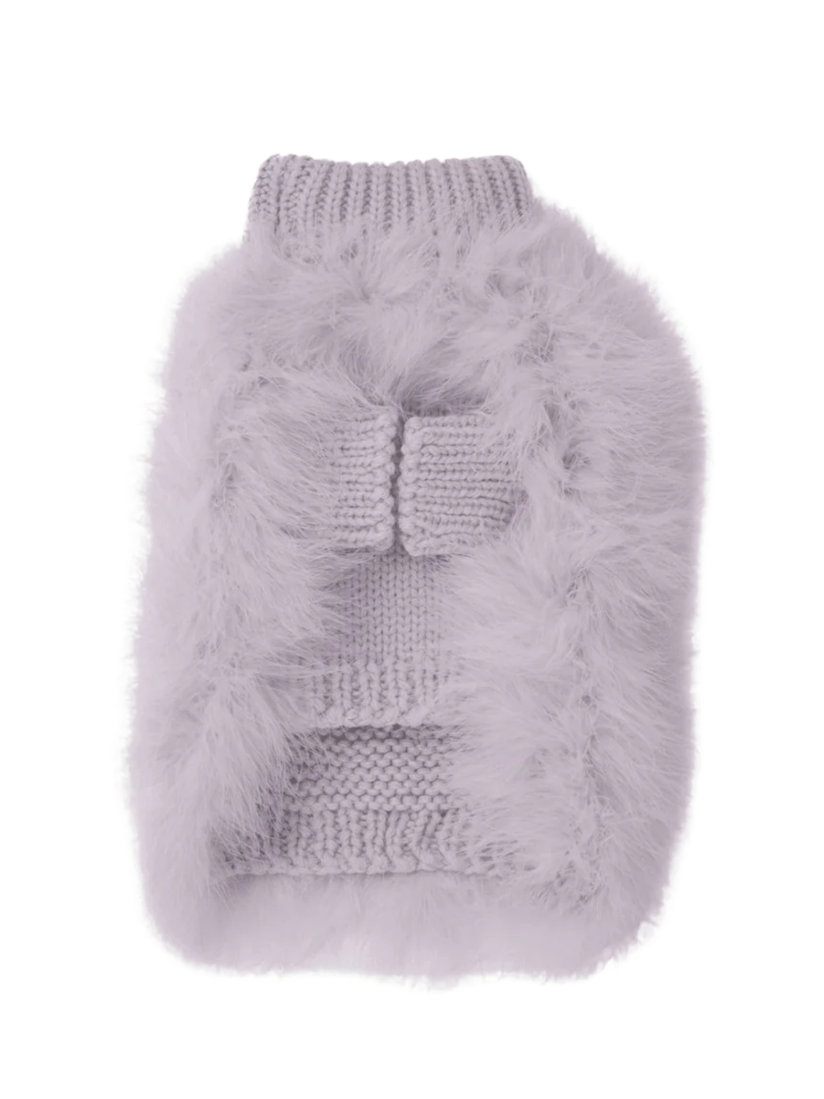 Maxbone x Christian Cowan Dog Sweater Purple | Feather Knit