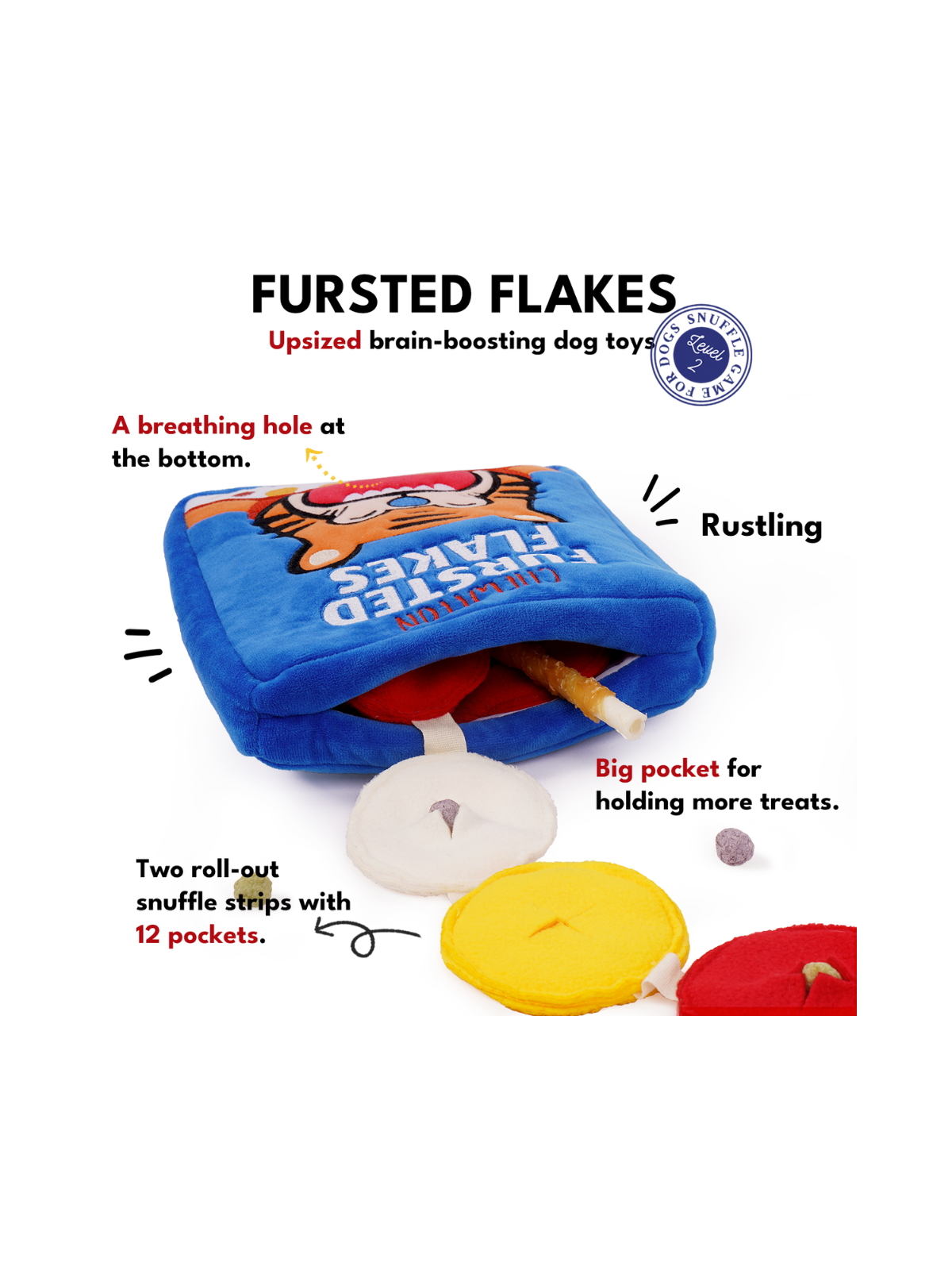Frosted Flakes Interactive Cereal Dog Puzzle