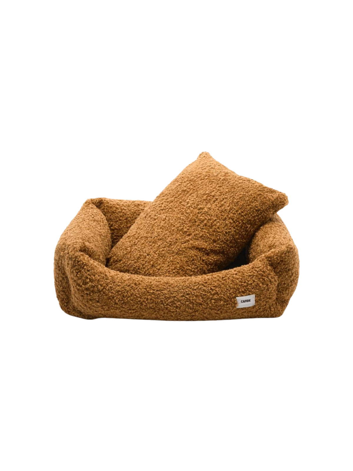 Snozy Dog Bed Cushion – Mustard Fleece