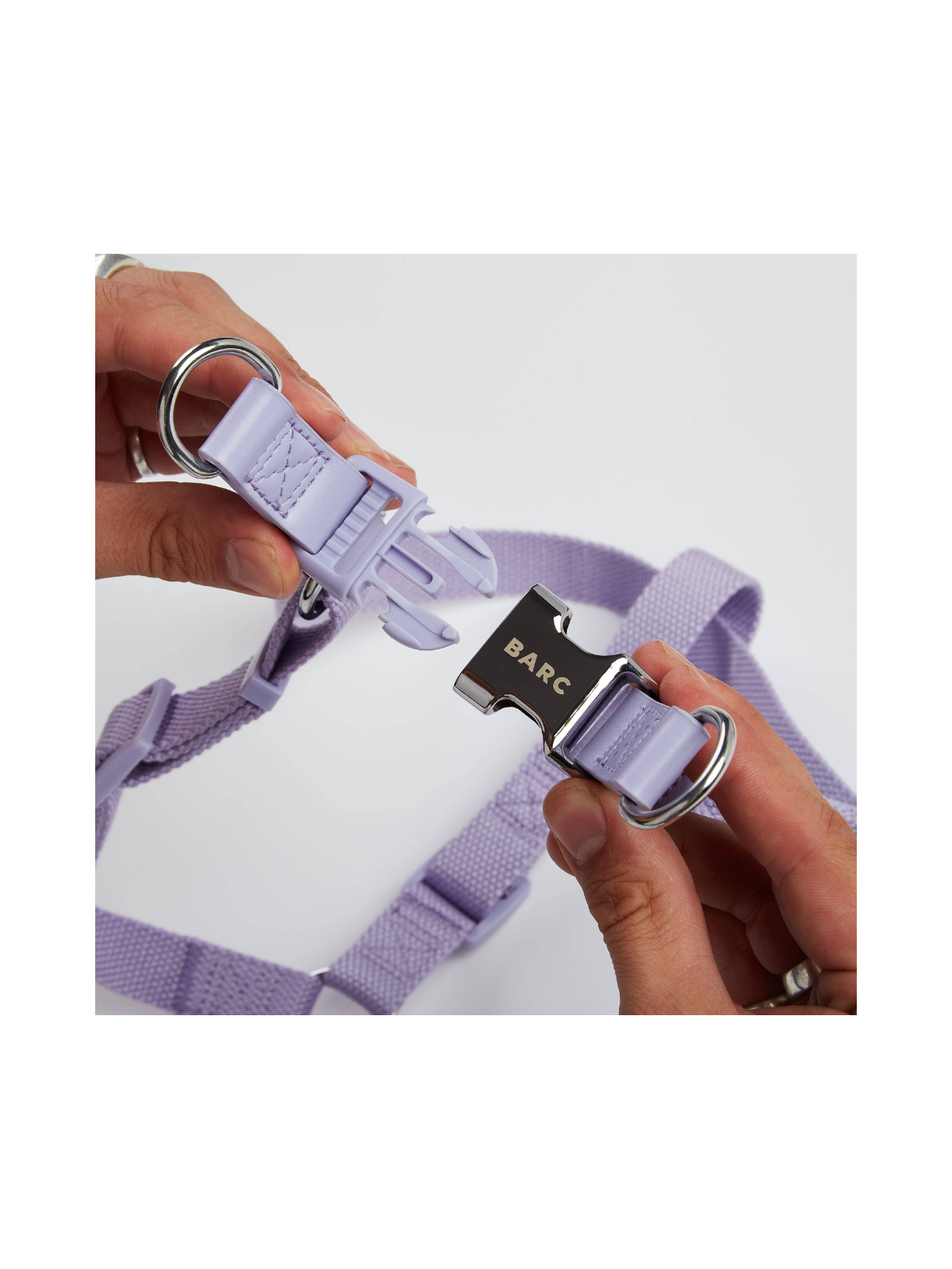 Step-In Y-Shaped Dog Harness – Lilac