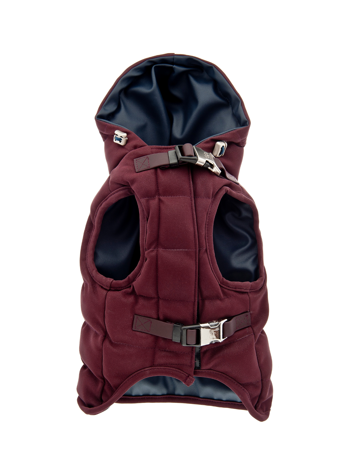 Ghiaccio Puffer Vest – Bordeaux