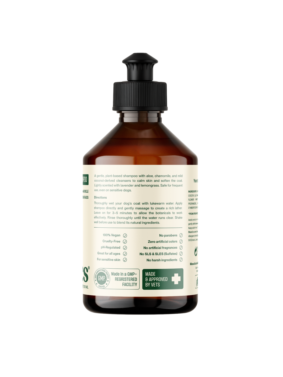 Clean Natural Dog Shampoo 250ml