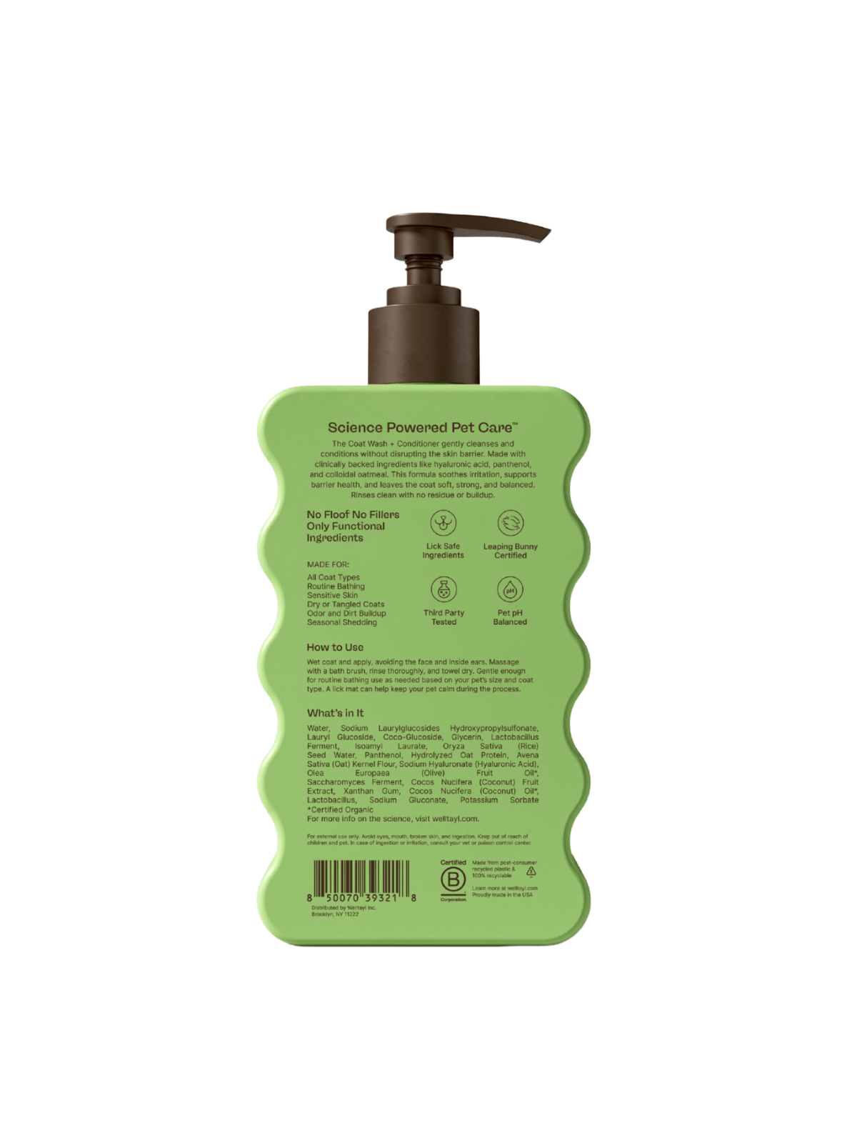 Coat Wash + Conditioner