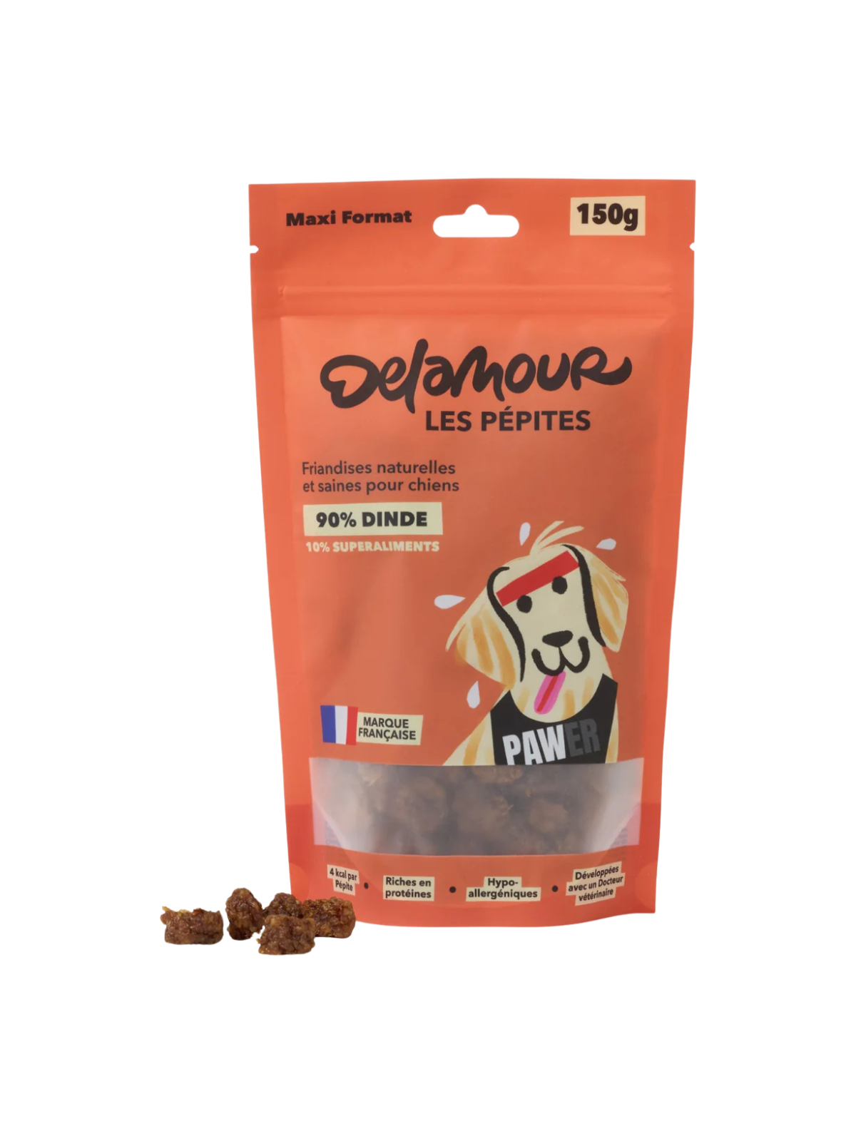 Les Pépites Air-Dried Turkey Snacks – Refill