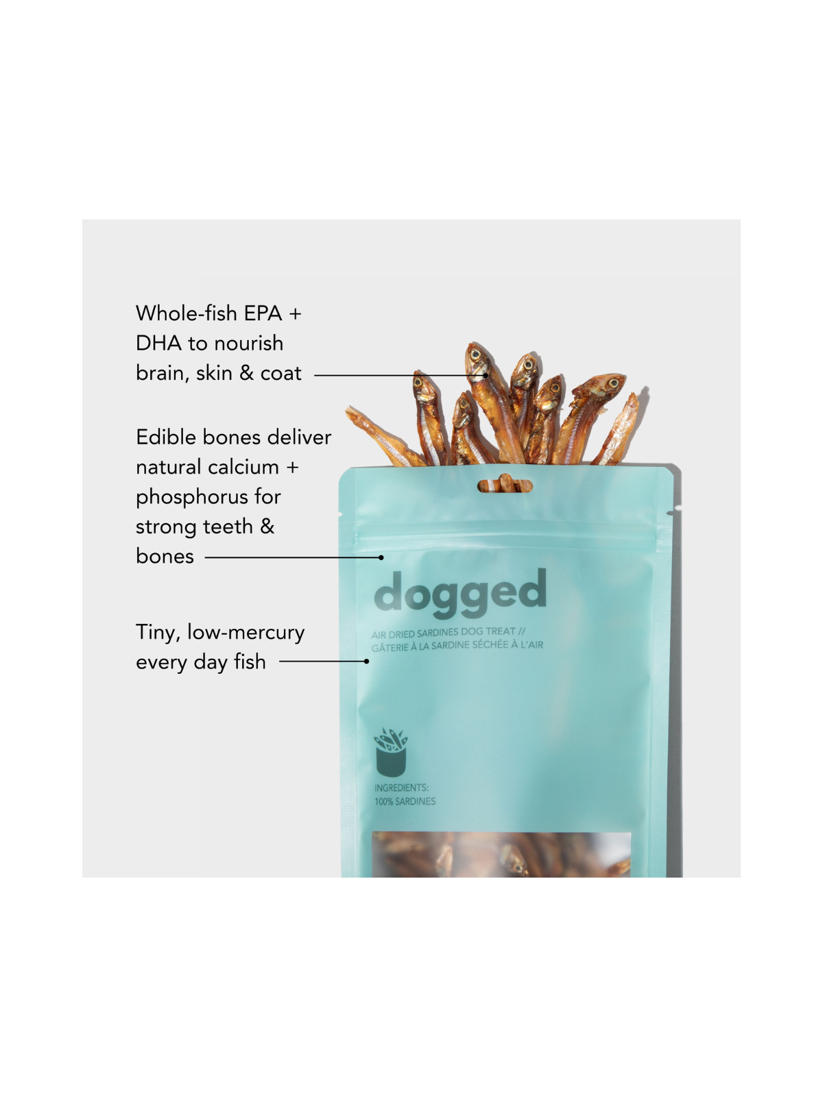 Air-Dried Sardines Treats