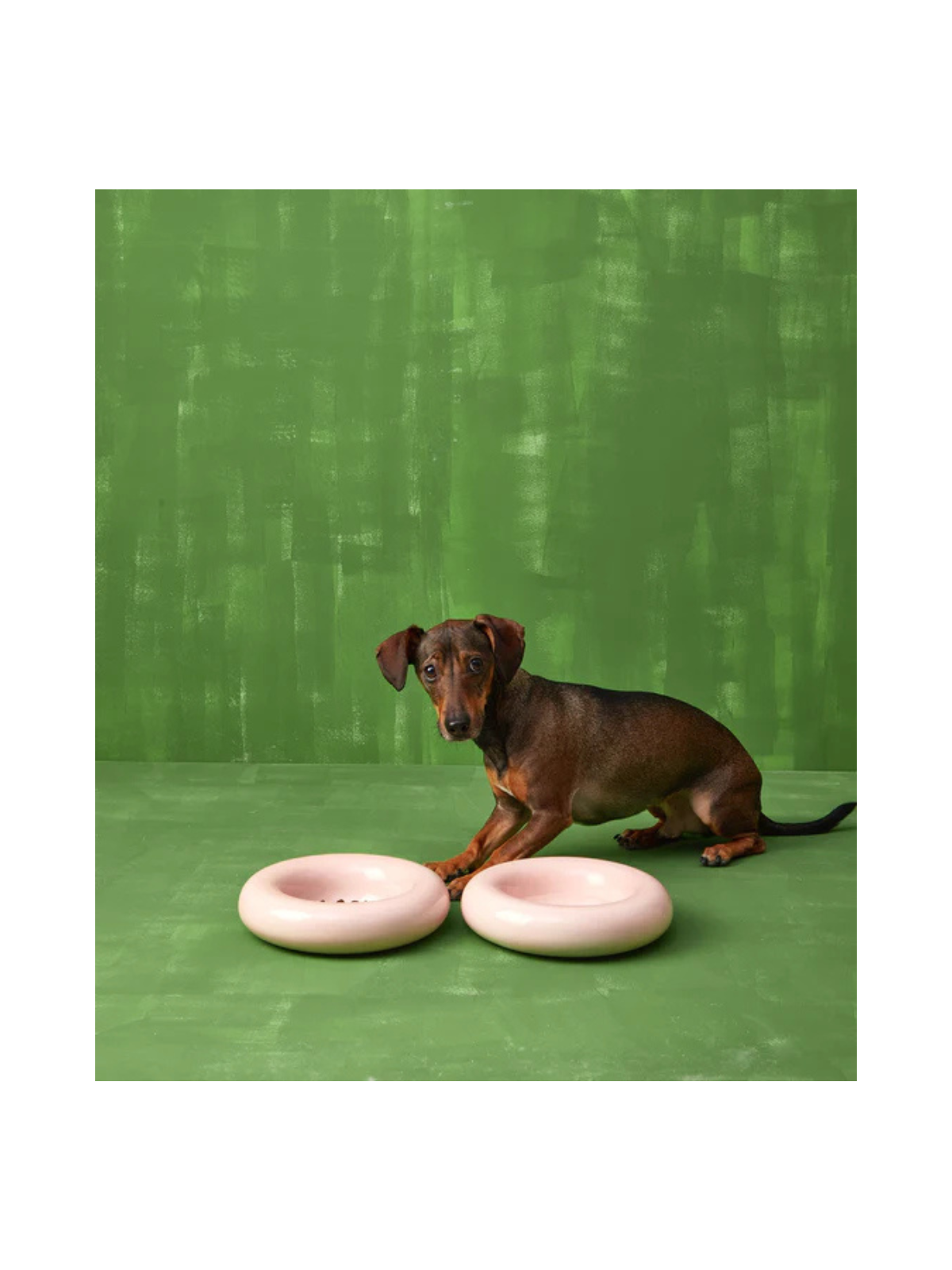 Ceramic Dog Bowl – Pink