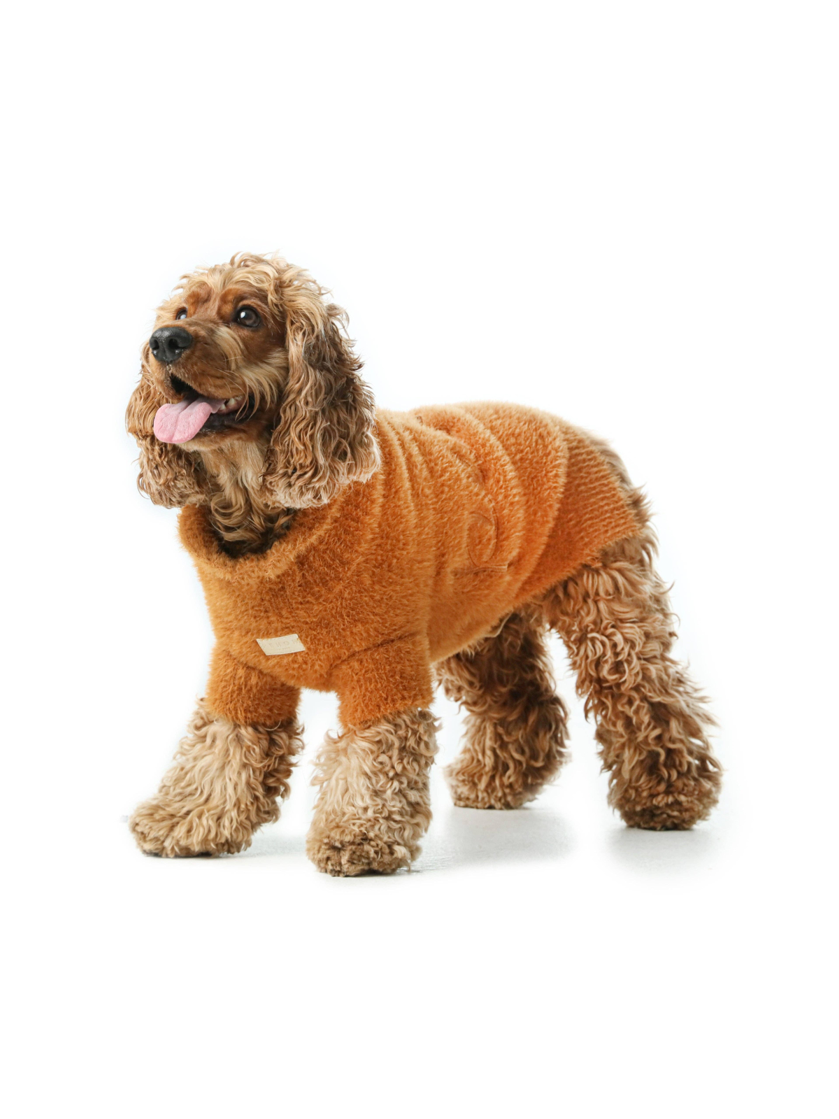 Eskimo Fuzzy Sweater – Orange
