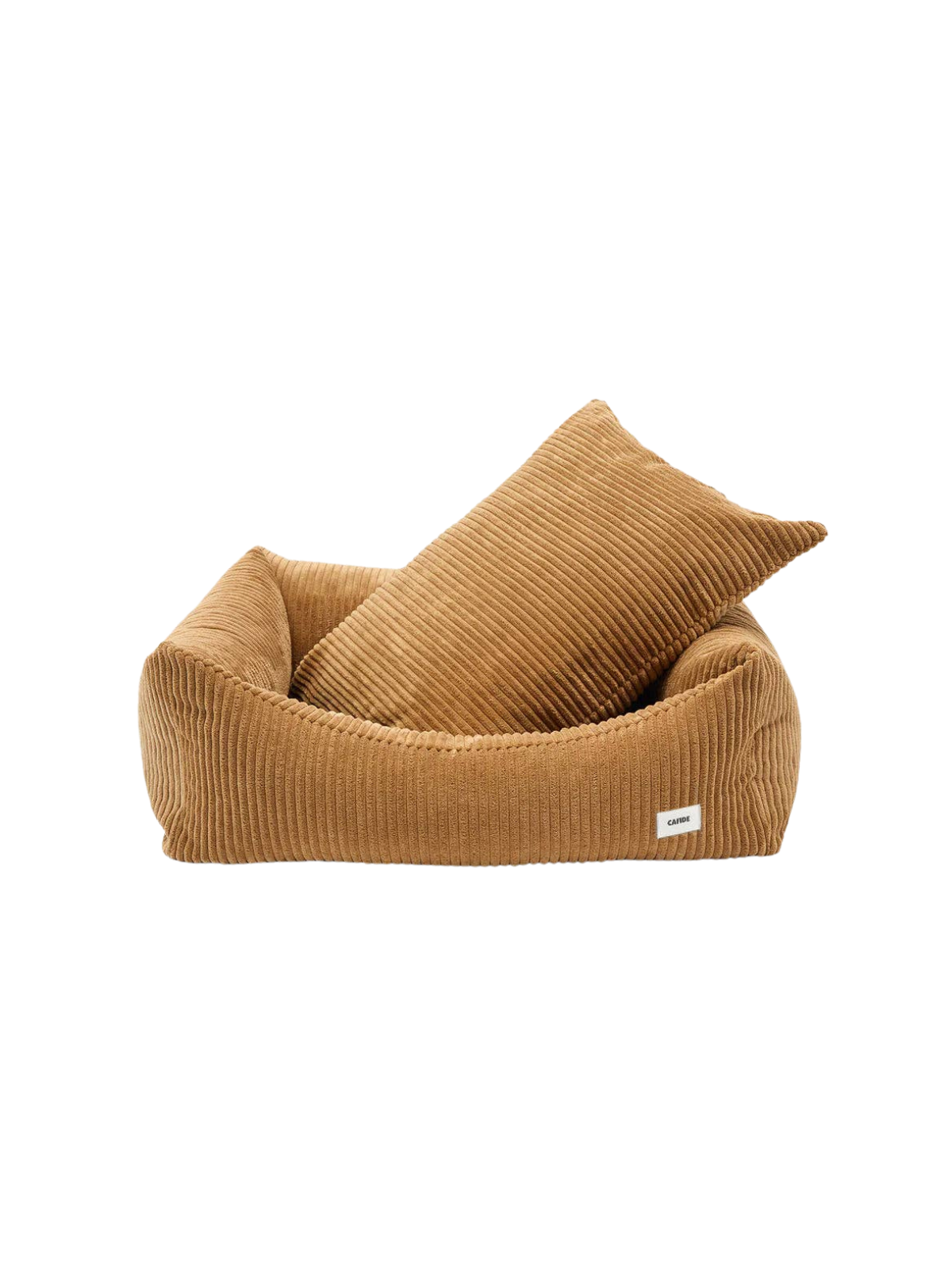 Snozy Dog Bed Cushion – Mustard Corduroy