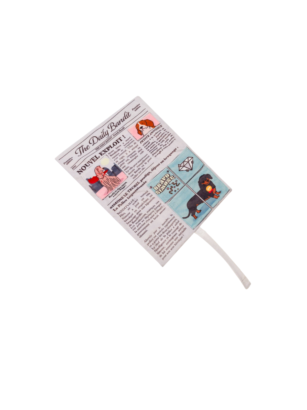 Newspaper Snuffle Toy
