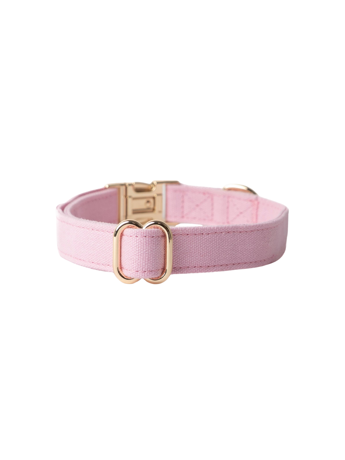 Canvas Dog Collar - Pink