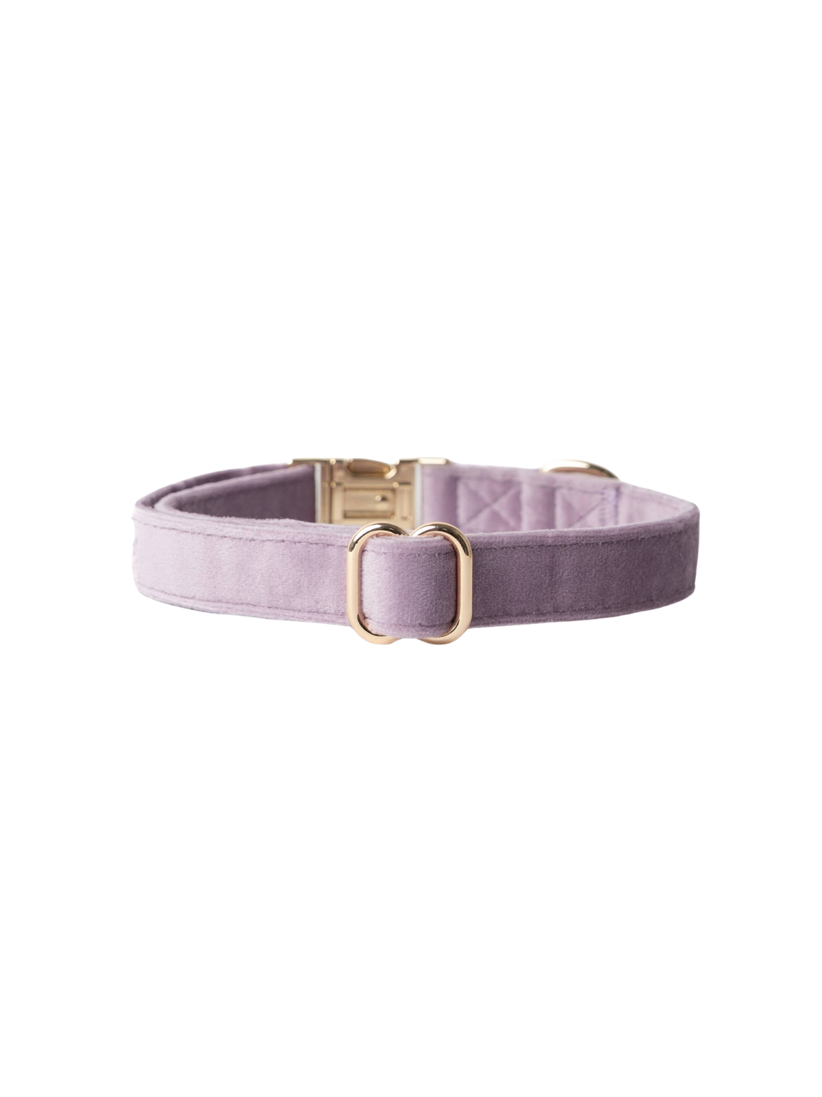 Velvet Dog Collar - Lilac