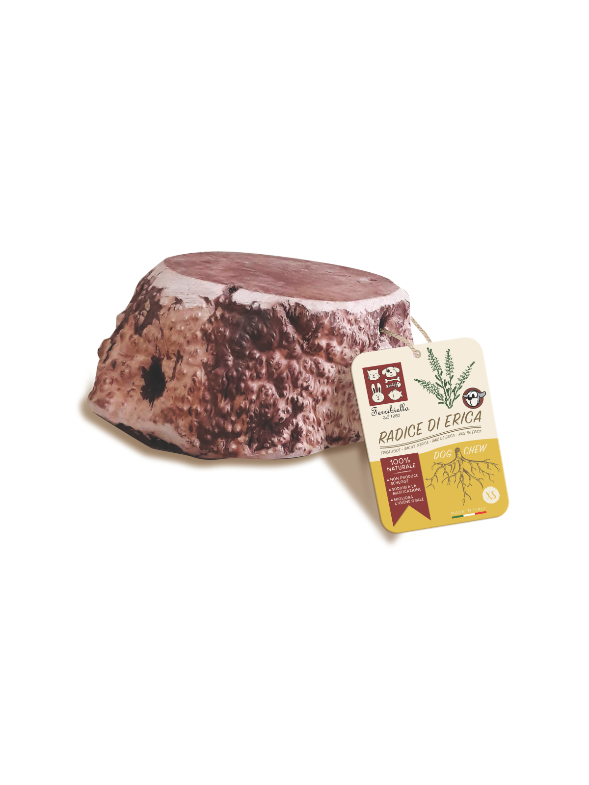 Radica di Erica Natural Briar Root Chew
