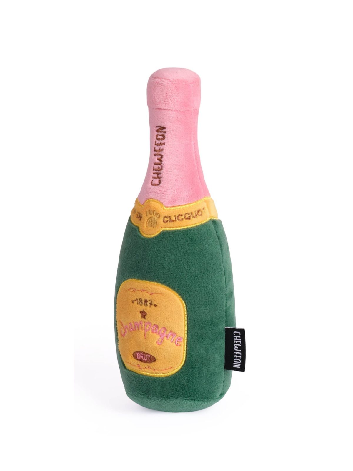 Champagne Bottle Squeaky Toy