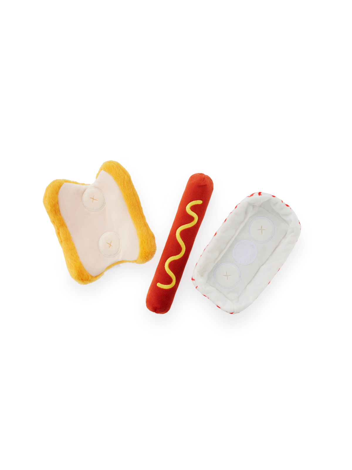 Hot Dog Interactive Snuffle Dog Toy