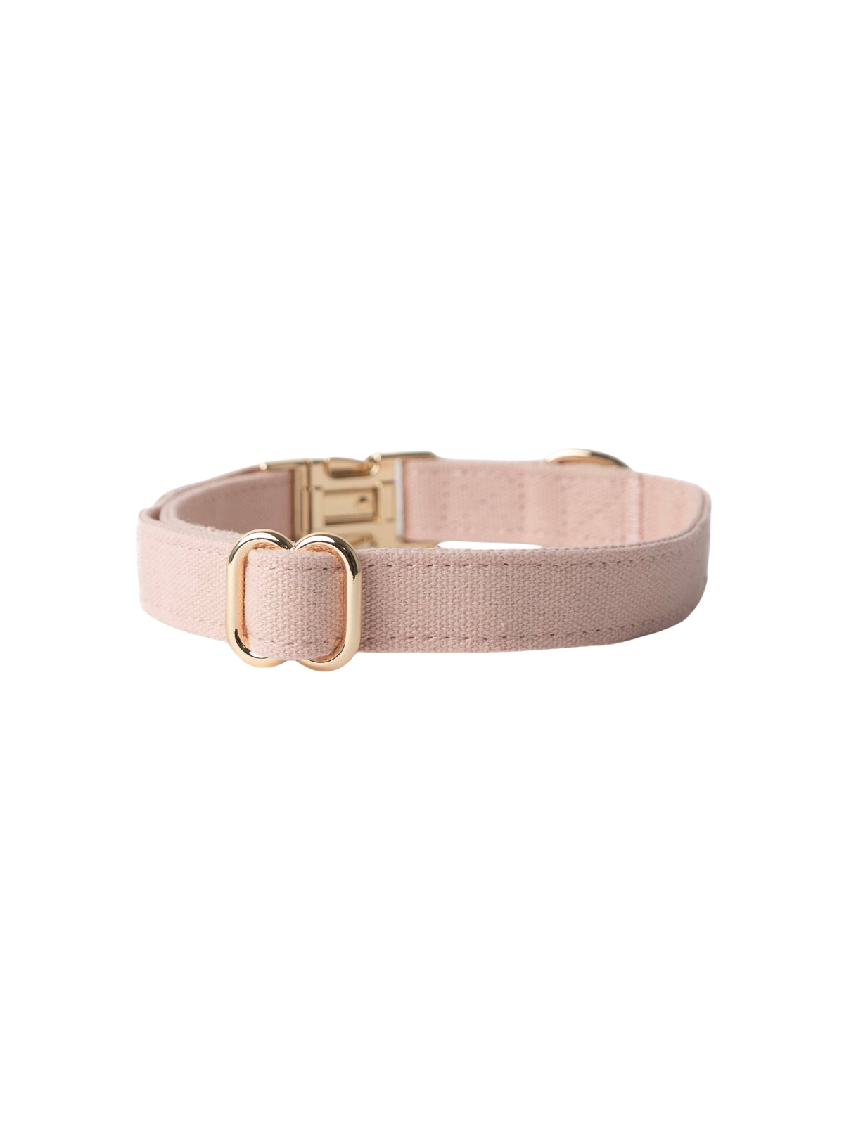 Canvas Dog Collar - Powder Rose