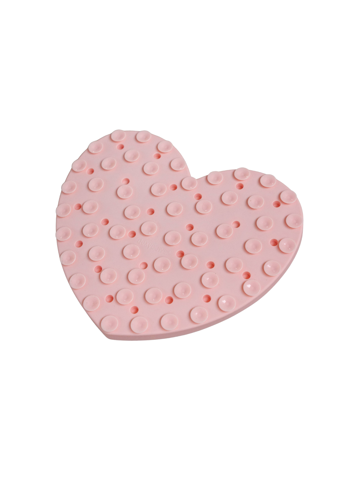 Heart Enrichment Snuffle Mat - Blush Pink