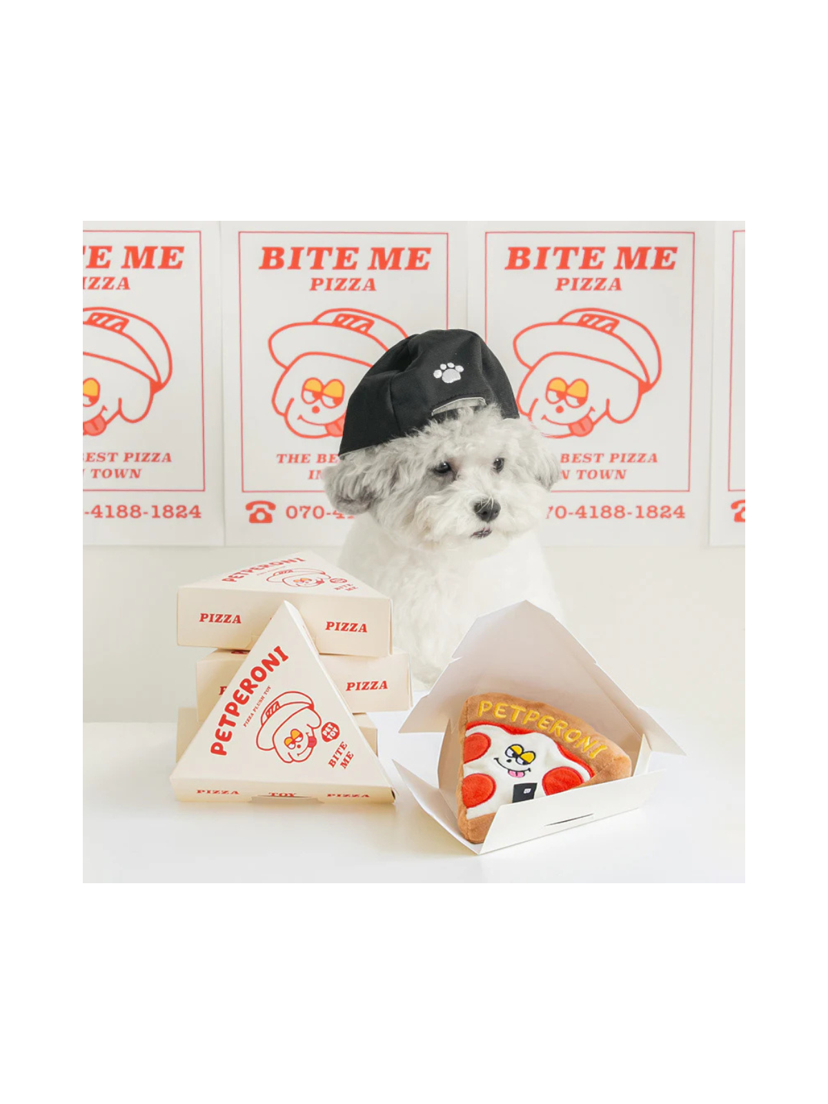 Petperoni Pizza Plush Toy
