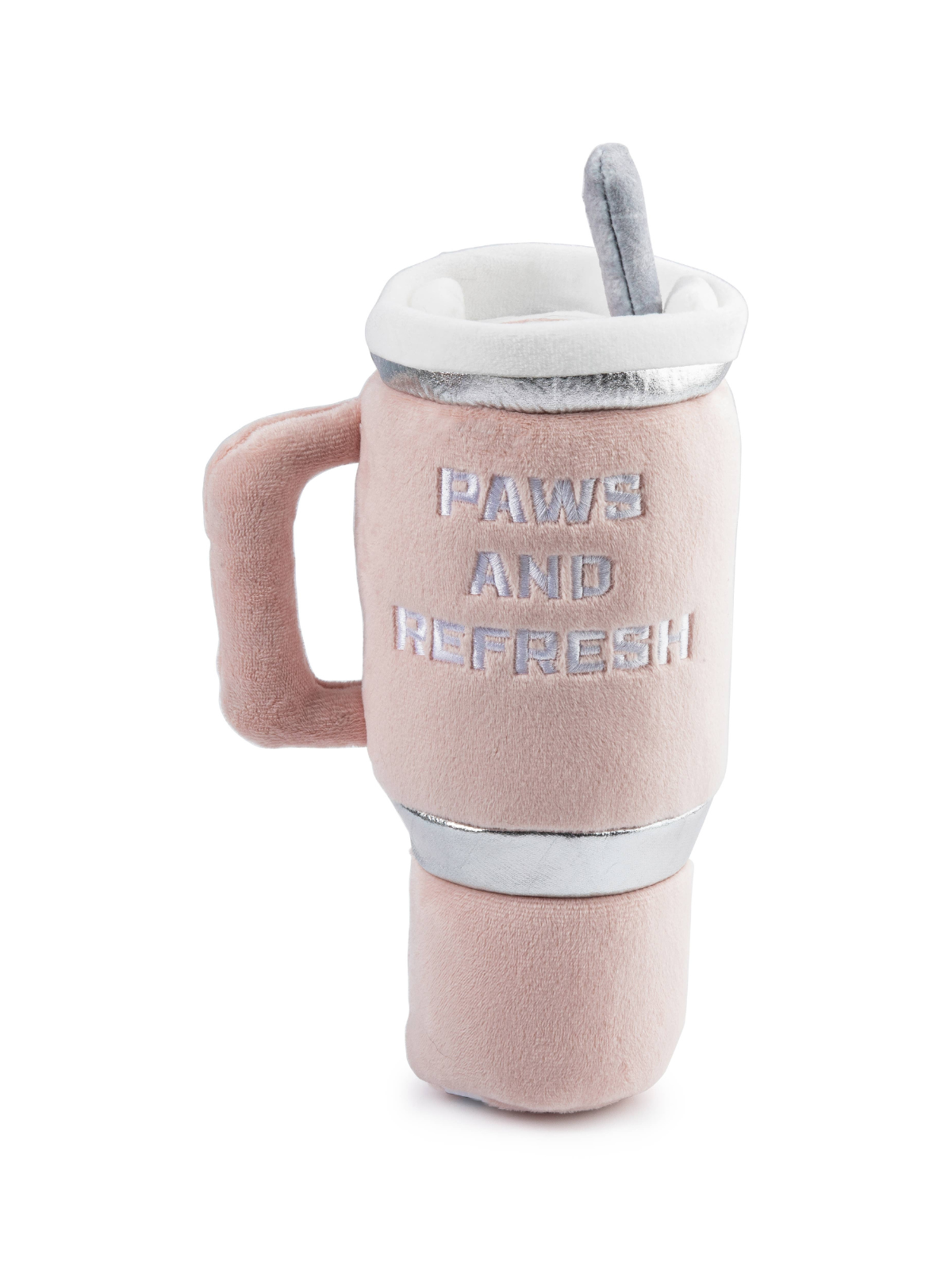 Snuggly Cup Dog Toy - Blush Pink