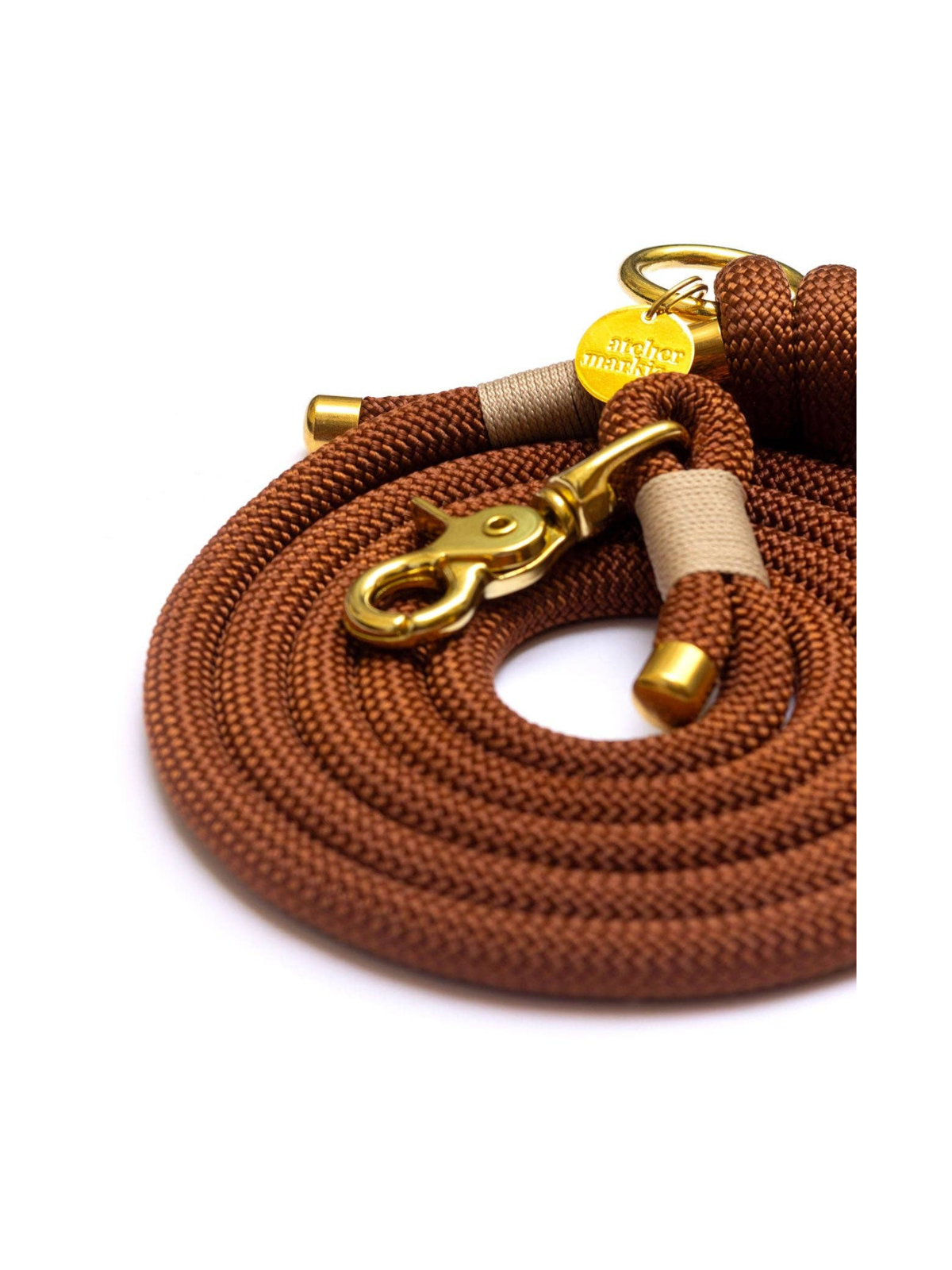 Simple Rope Leash – Brownie